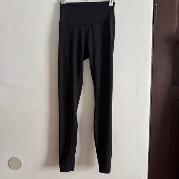 LULULEMON | Black Wunder Train 28" Inseam Everlux Leggings | Size 4 - Picture 2 of 5